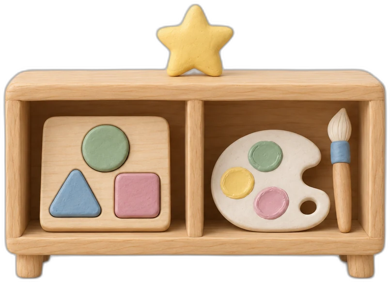 Illustration en pâte à modeler : le lien avec les familles